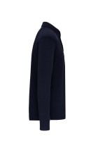 Sweatshirt com decote tipo polo - WK4000