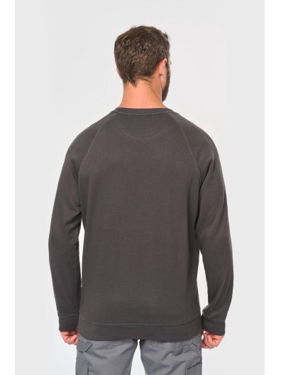 Sweatshirt com decote redondo - WK402