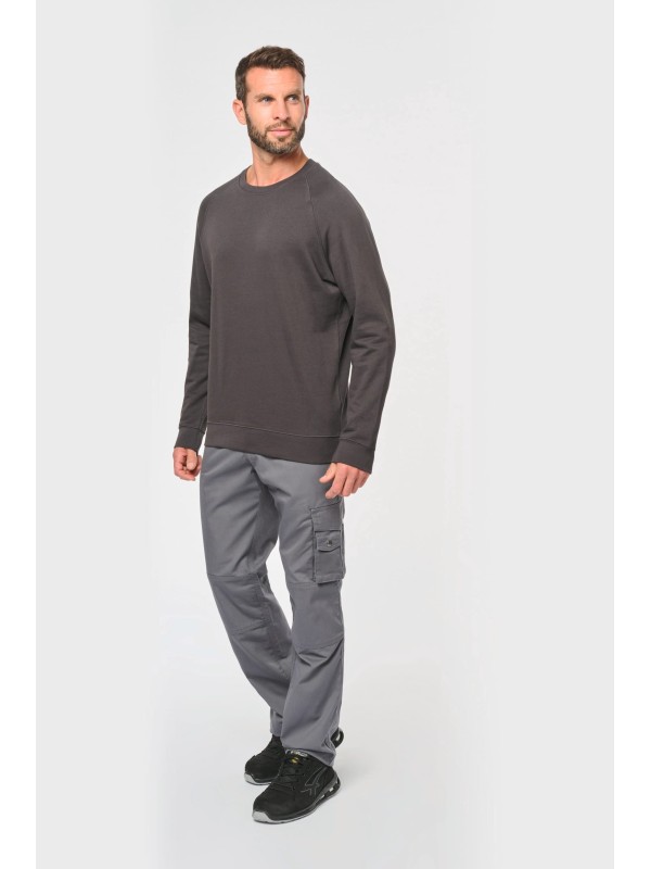Sweatshirt com decote redondo - WK402