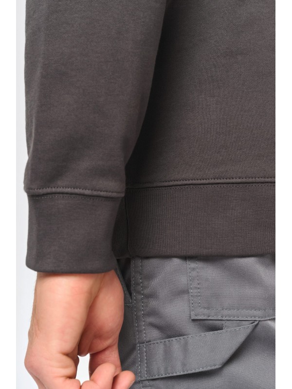 Sweatshirt com decote redondo - WK402