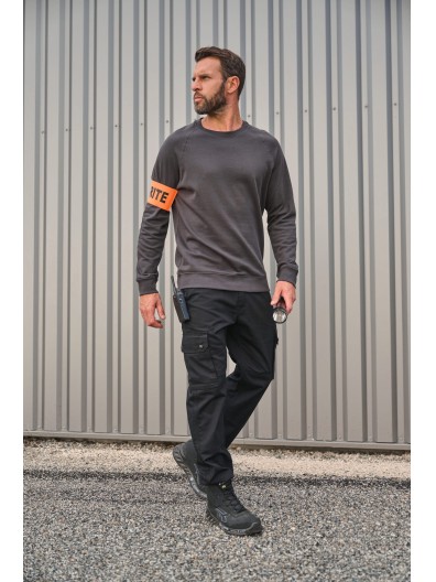 Sweatshirt com decote redondo - WK402