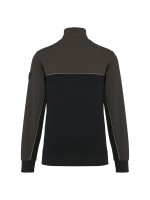 Sweatshirt meio fecho eco-responsvel unissexo - WK404X