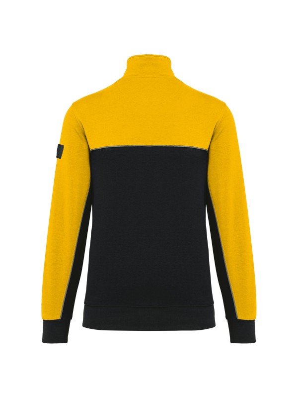 Sweatshirt meio fecho eco-responsvel unissexo - WK404X