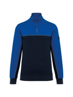 Sweatshirt meio fecho eco-responsvel unissexo - WK404X