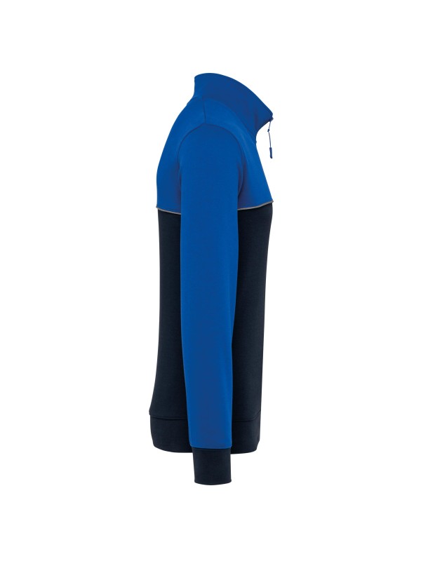 Sweatshirt meio fecho eco-responsvel unissexo - WK404X