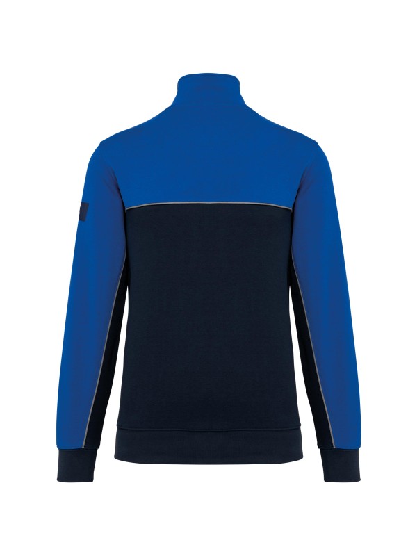 Sweatshirt meio fecho eco-responsvel unissexo - WK404X