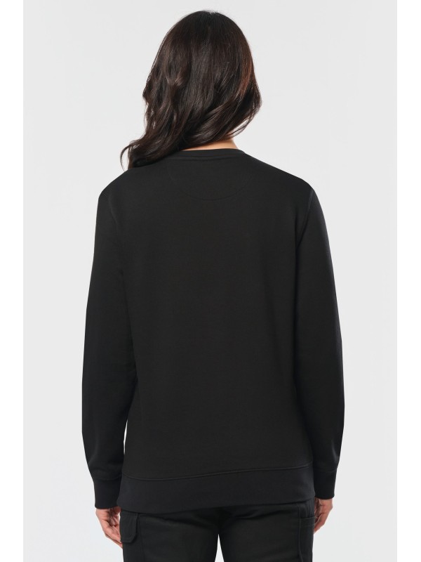 Sweatshirt Day To Day unissexo com bolso com fecho contraste - WK403X