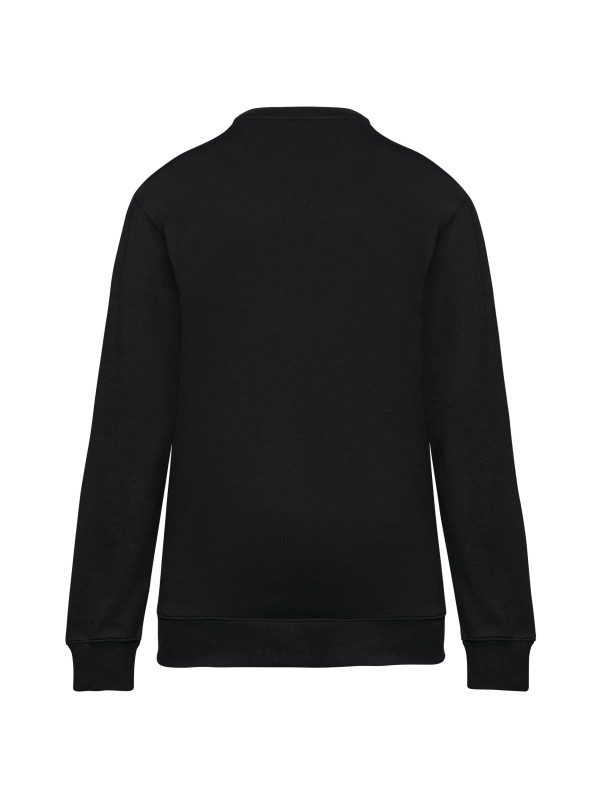 Sweatshirt Day To Day unissexo com bolso com fecho contraste - WK403X