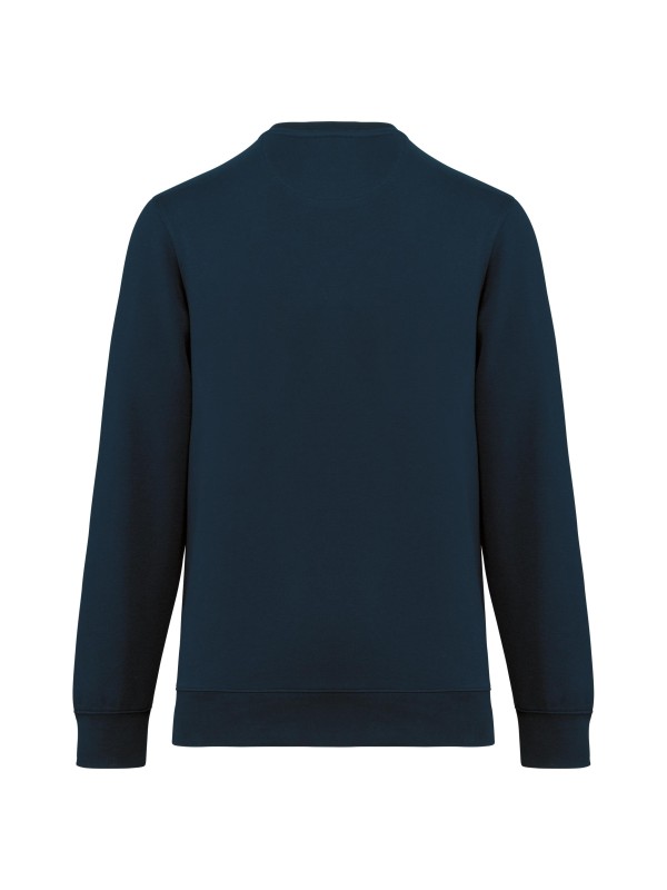 Sweatshirt Day To Day unissexo com bolso com fecho contraste - WK403X