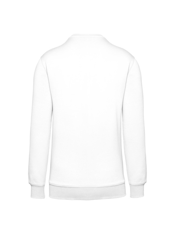 Sweatshirt Day To Day unissexo com bolso com fecho contraste - WK403X