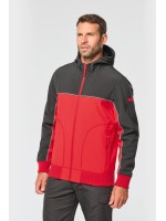 Blusão softshell com 3 camadas unissexo