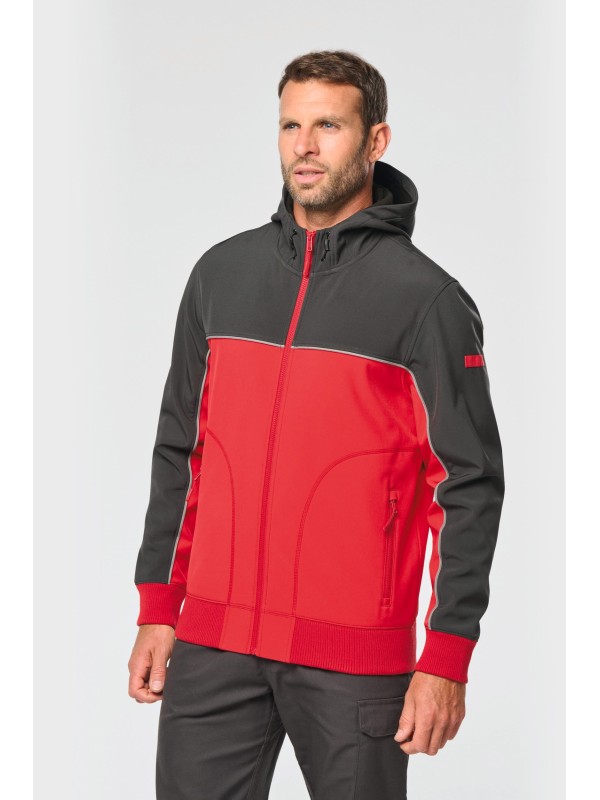 Blus�o softshell com 3 camadas unissexo