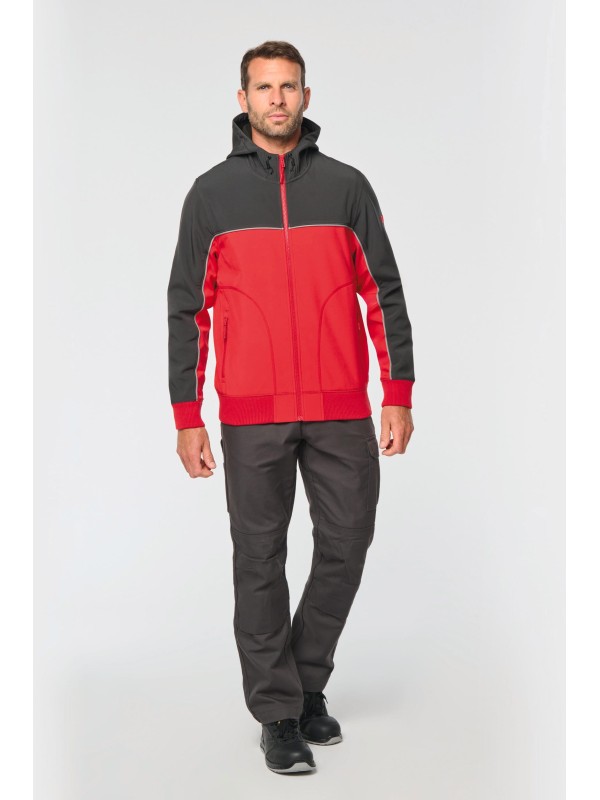 Blus�o softshell com 3 camadas unissexo