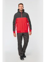 Blusão softshell com 3 camadas unissexo