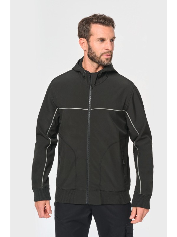 Blus�o softshell com 3 camadas unissexo