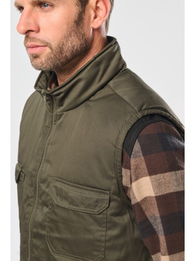 Colete multibolsos acolchoado unissexo - WK607