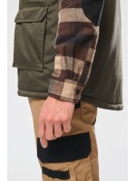 Colete multibolsos acolchoado unissexo - WK607