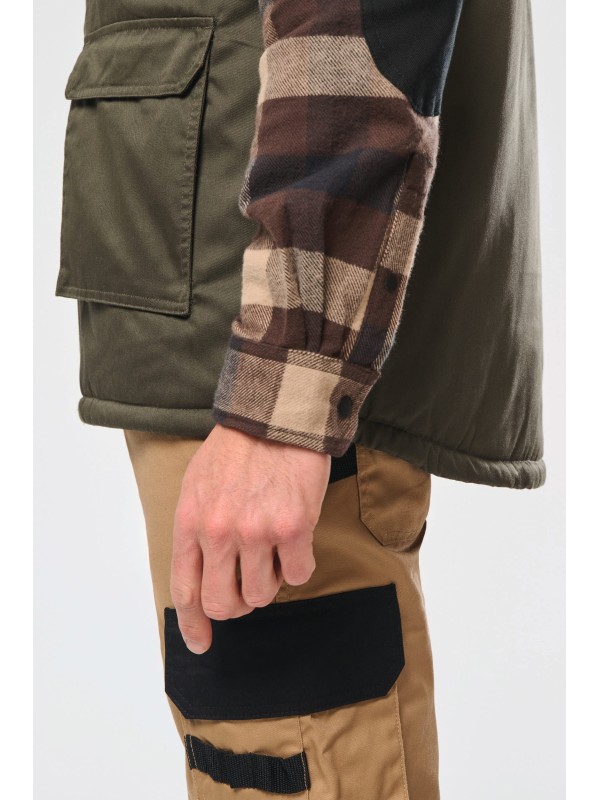 Colete multibolsos acolchoado unissexo - WK607