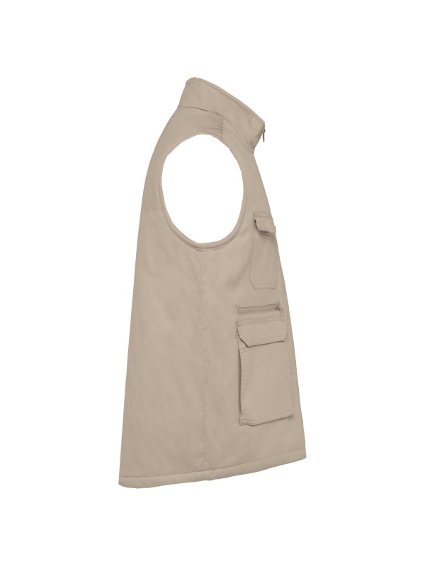 Colete multibolsos acolchoado unissexo - WK607