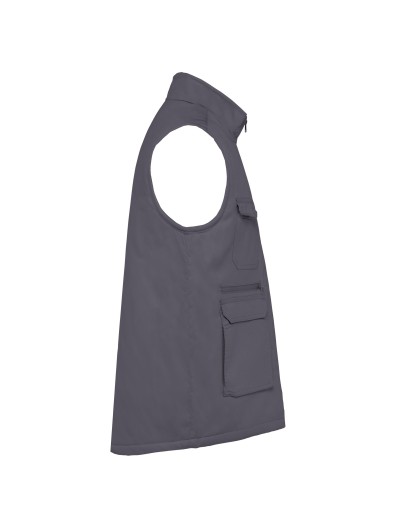 Colete multibolsos acolchoado unissexo - WK607