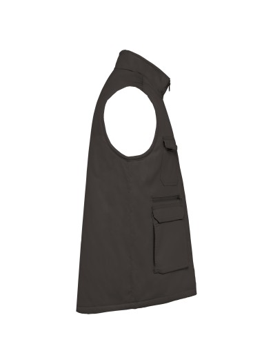 Colete multibolsos acolchoado unissexo - WK607