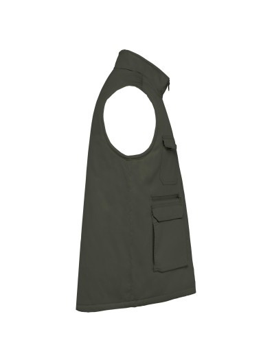 Colete multibolsos acolchoado unissexo - WK607 Colete multibolsos acolchoado unissexo - WK607