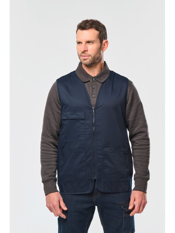 Colete multibolsos unissexo - WK608