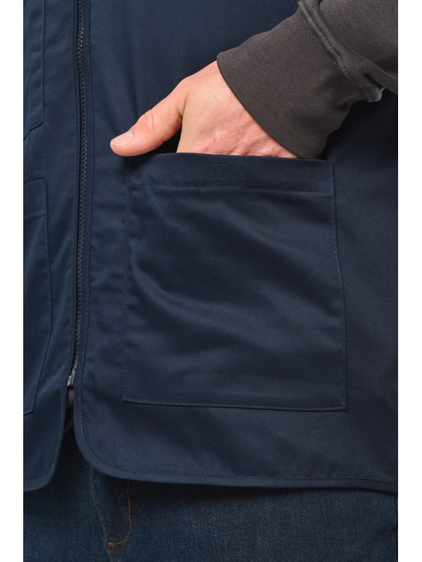 Colete multibolsos unissexo - WK608