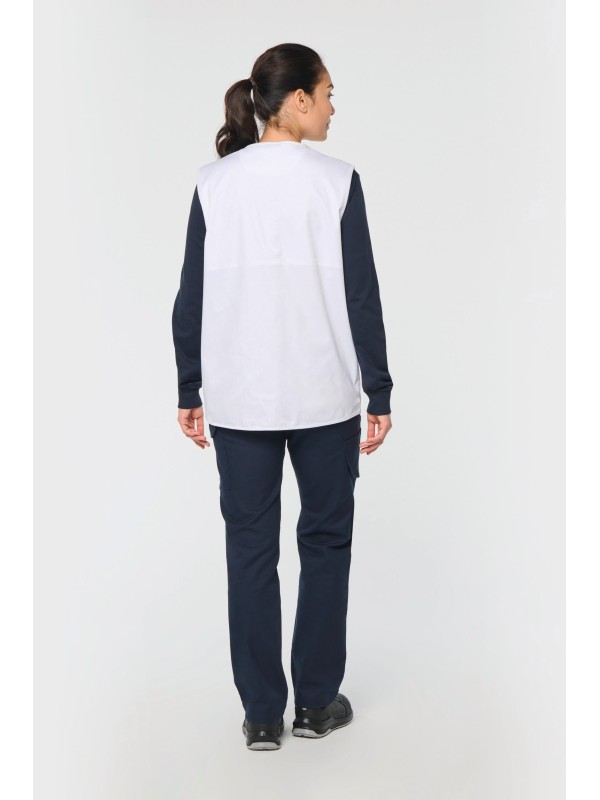 Colete multibolsos forrado unissexo - WK609