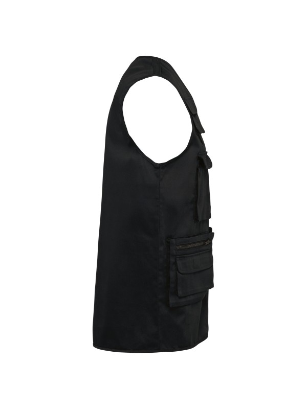 Colete multibolsos forrado unissexo - WK609