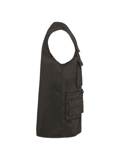 Colete multibolsos forrado unissexo - WK609