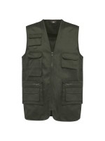 Colete multibolsos forrado unissexo - WK609