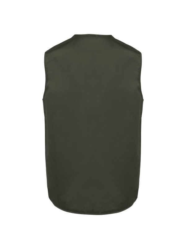 Colete multibolsos forrado unissexo - WK609