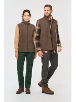 Colete polar com interior em sherpa unissexo - WK610
