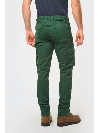 Calças multibolsos eco-responsáveis de homem - WK703 Calças multibolsos eco-responsáveis de homem - WK703