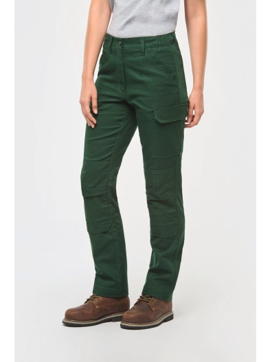 Calas de trabalho multibolsos de senhora - WK741