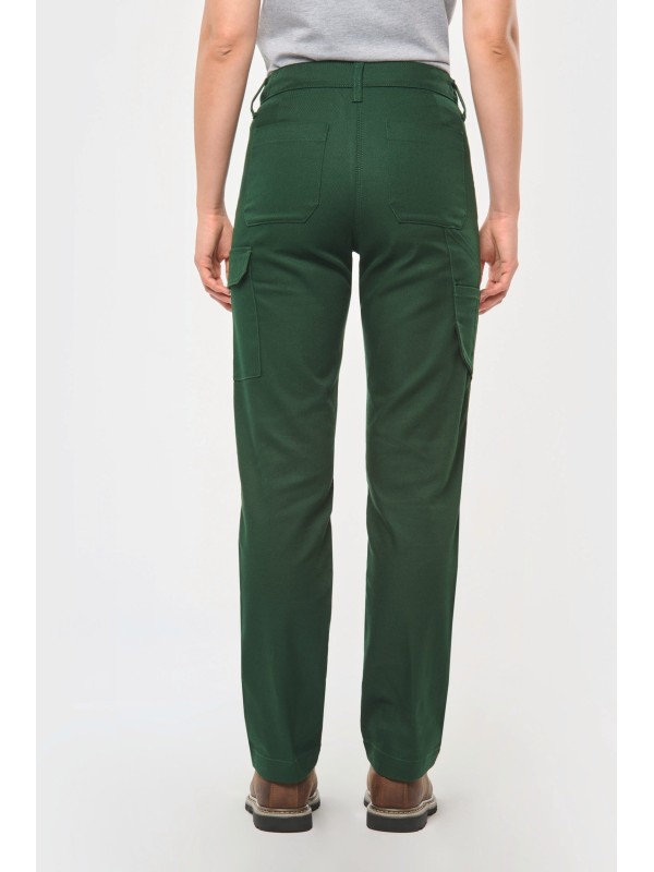 Calas de trabalho multibolsos de senhora - WK741