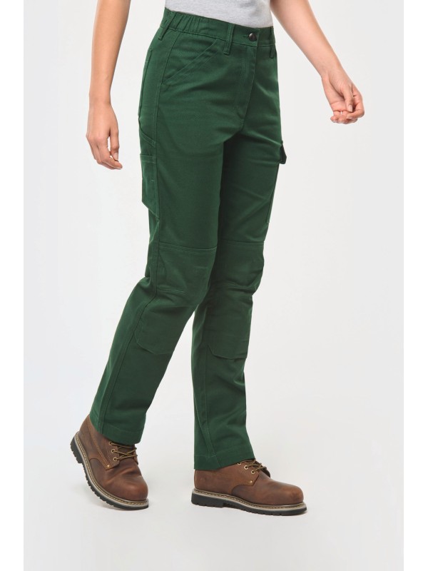 Calas de trabalho multibolsos de senhora - WK741