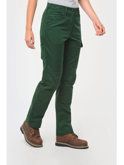 Calas de trabalho multibolsos de senhora - WK741