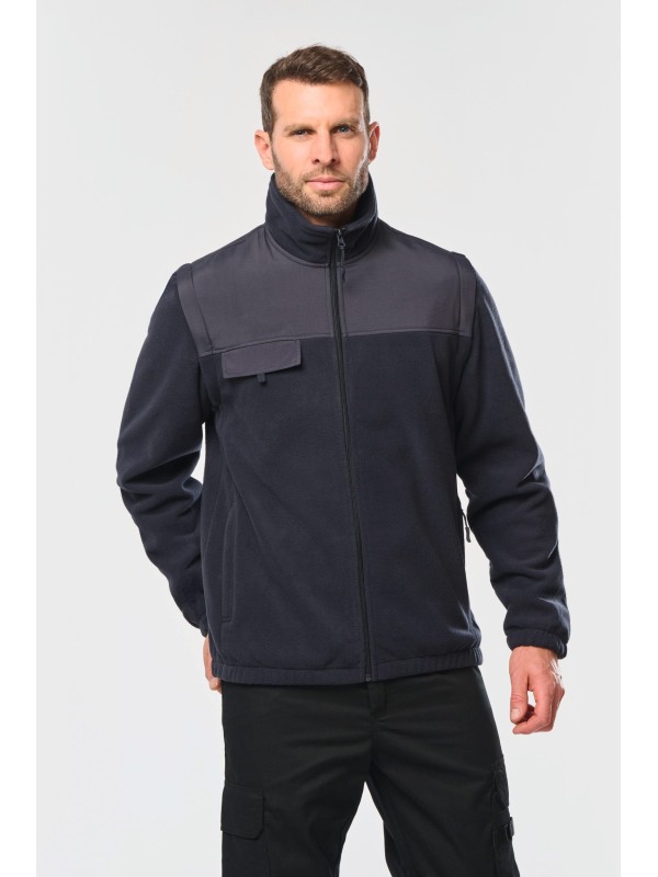 Casaco polar com mangas amovveis - WK9105