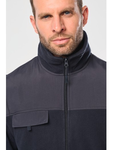 Casaco polar com mangas amovveis - WK9105