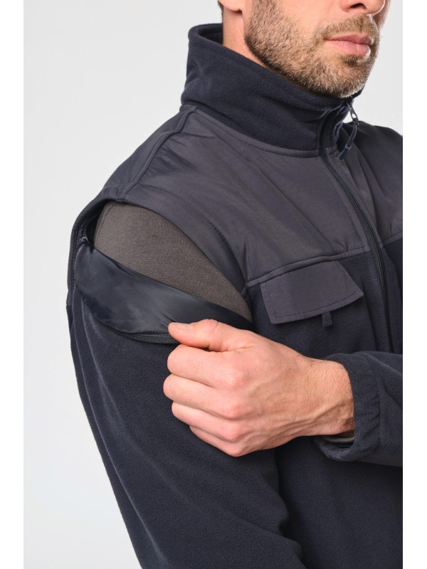 Casaco polar com mangas amovveis - WK9105