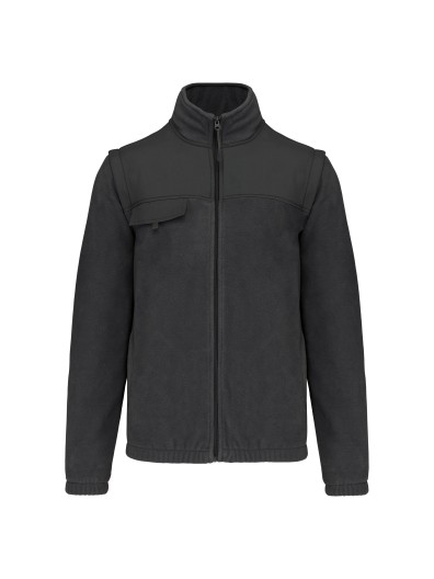 Casaco polar com mangas amovveis - WK9105
