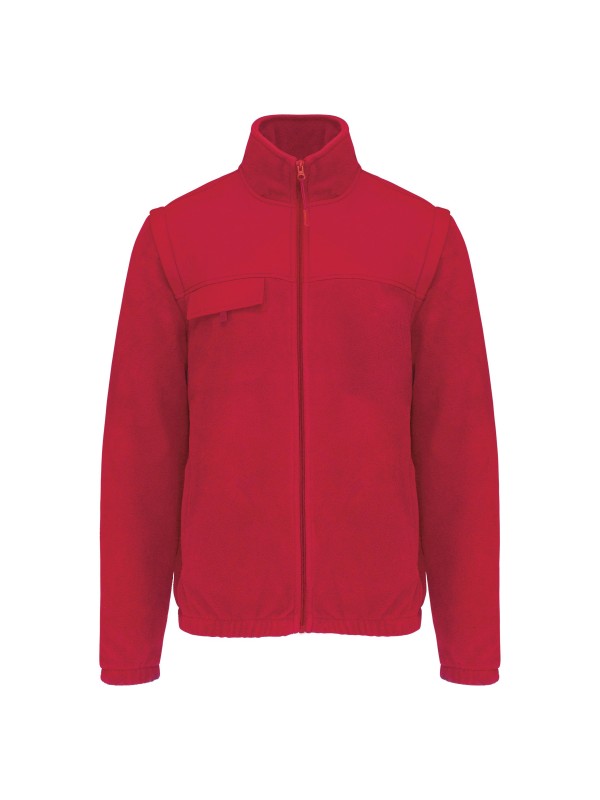 Casaco polar com mangas amovveis - WK9105
