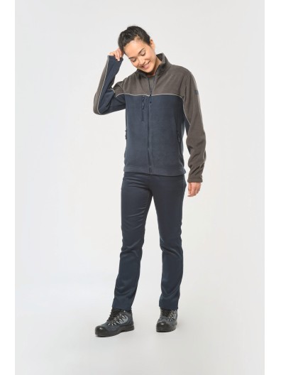 Casaco polar bicolor eco-respons�vel unissexo - WK904