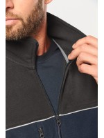 Casaco polar bicolor eco-respons�vel unissexo