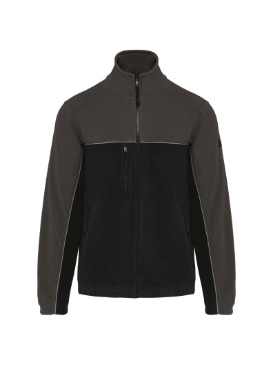 Casaco polar bicolor eco-respons�vel unissexo - WK904