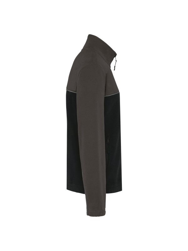 Casaco polar bicolor eco-respons�vel unissexo - WK904