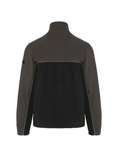 Casaco polar bicolor eco-respons�vel unissexo - WK904