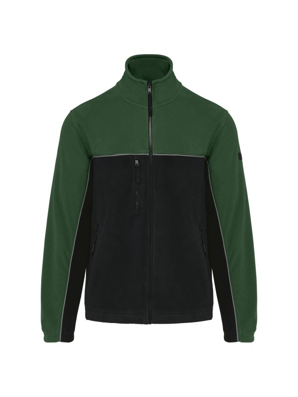 Casaco polar bicolor eco-respons�vel unissexo - WK904
